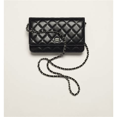 chanel wallet lambskin|chanel reissue wallet on chain.